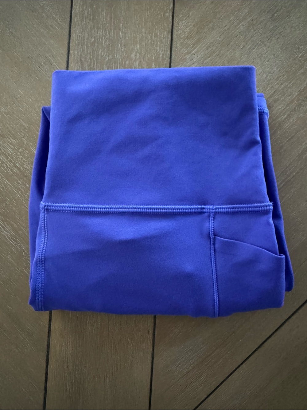 Athleta Vibrant Blue Salutation Stash 7/8 Tights - Picture 10 of 10